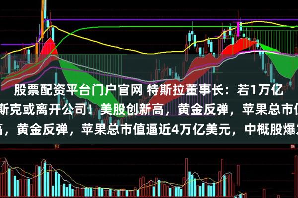 股票配资平台门户官网 特斯拉董事长：若1万亿美元薪酬方案被否，马斯克或离开公司！美股创新高，黄金反弹，苹果总市值逼近4万亿美元，中概股爆发